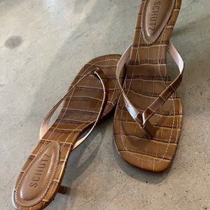 Schutz kitten heels size 7